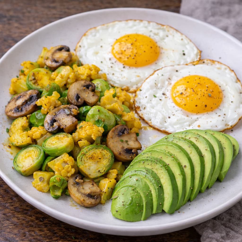 Enkel frokosttallerken – ferdig rett