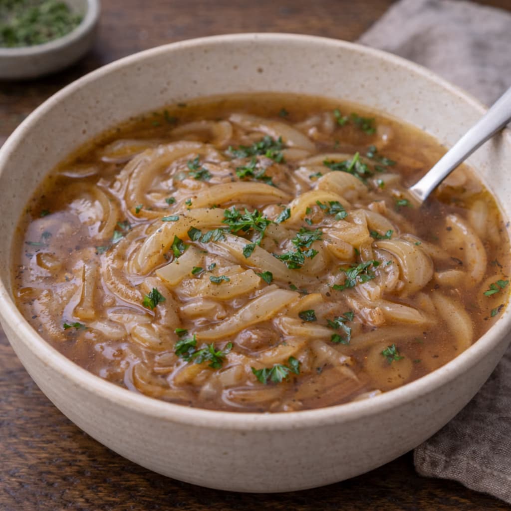 Løksuppe – Varmende og Næringsrik Suppe med Kraft – ferdig rett