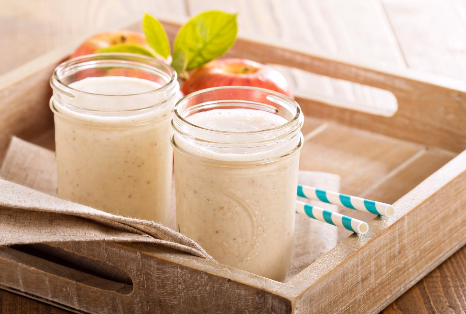 Eple smoothie – ferdig rett