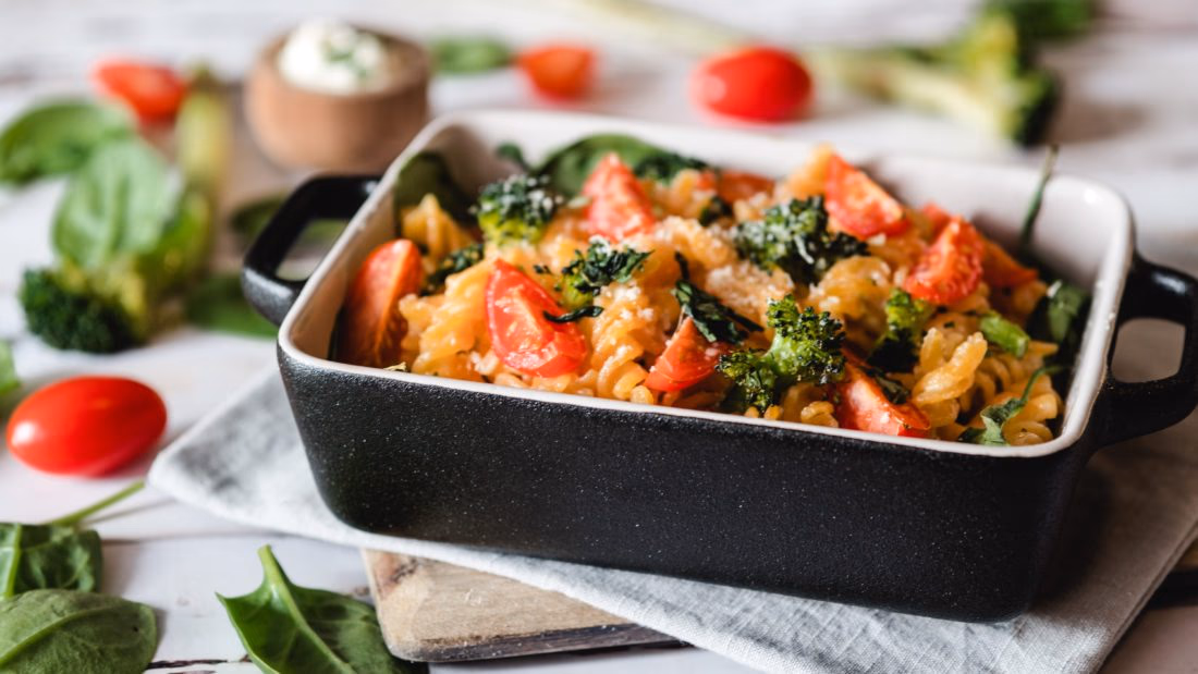 Glutenfri Kremet Linsepasta med Parmesan – ferdig rett