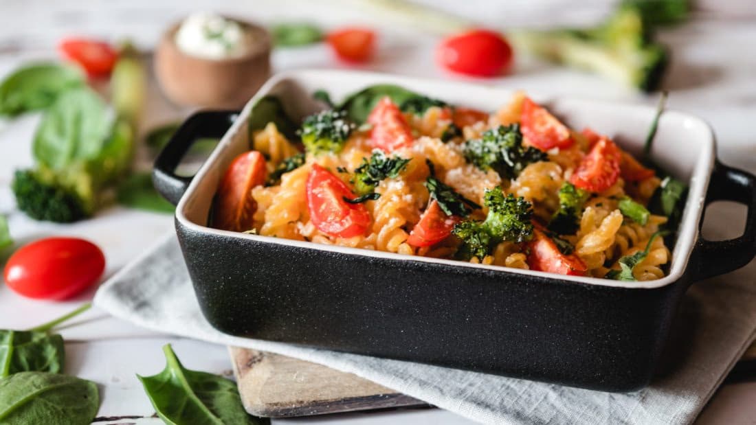 Glutenfri Kremet Linsepasta med Parmesan – ferdig rett