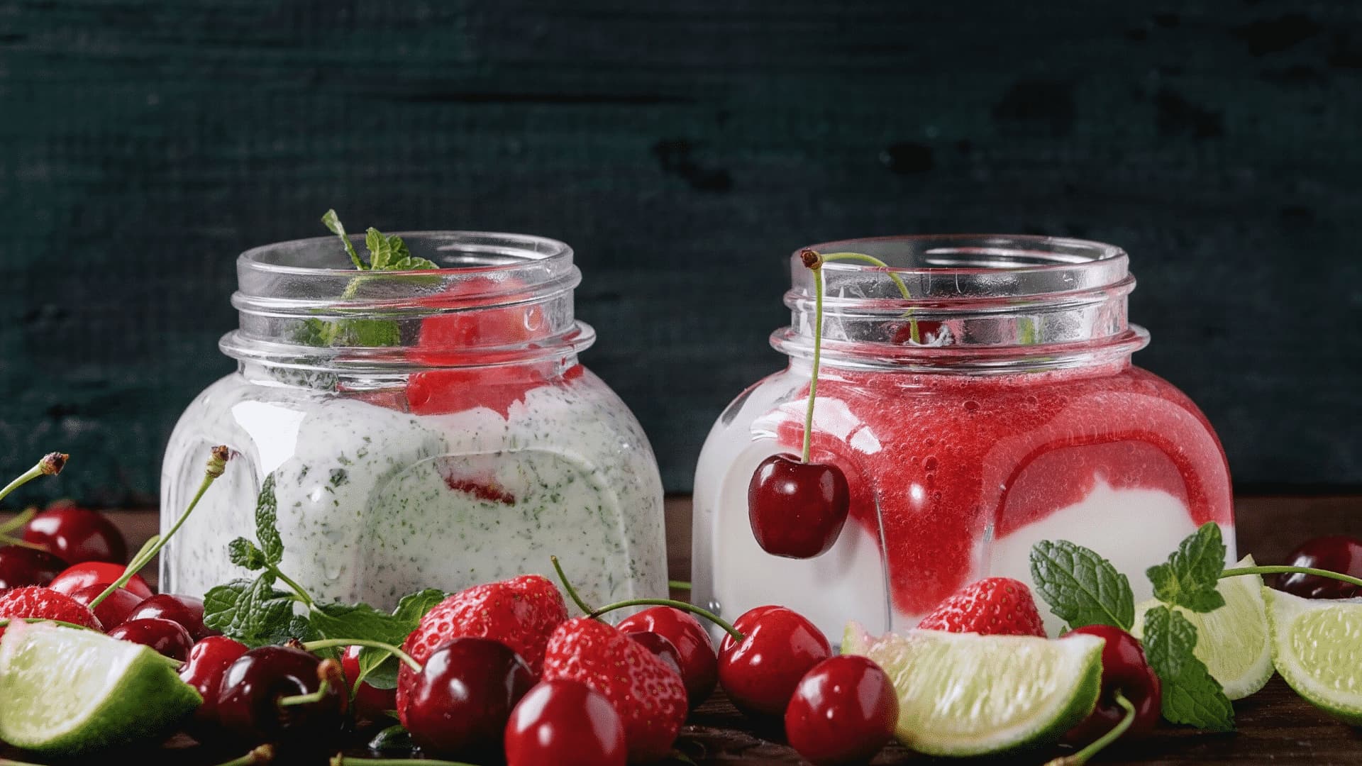 Gresk yoghurt med bringebær og chia – ferdig rett