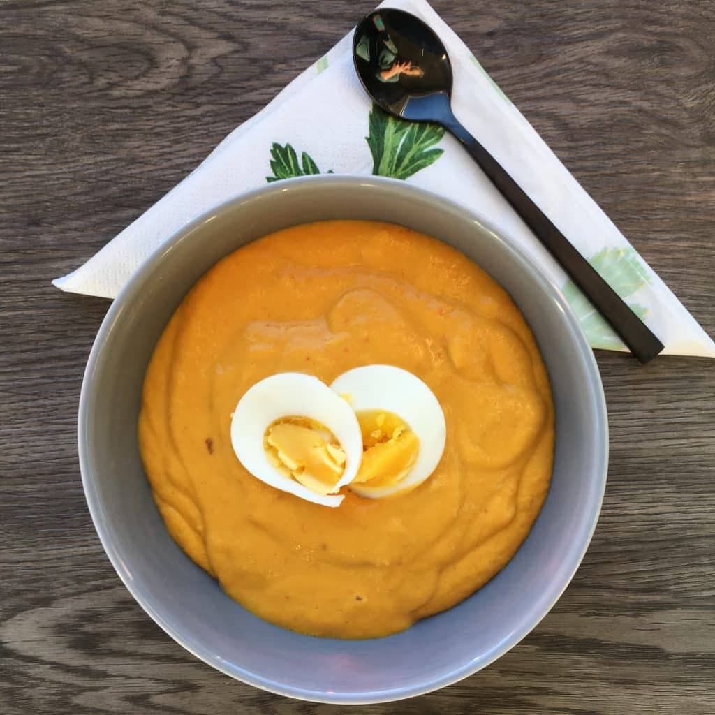 Gulrotsuppe med spicy twist – ferdig rett