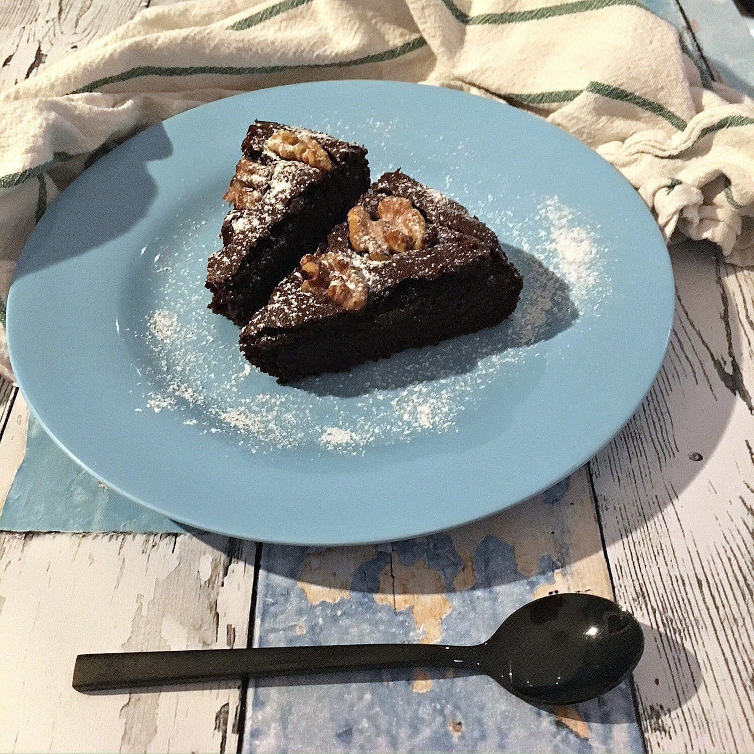 Kald sjokoladekake – ferdig rett