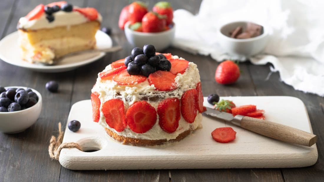 Ketovennlig 17. Mai bløtkake – ferdig rett