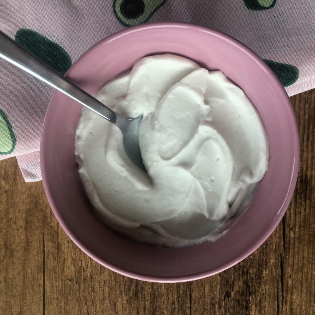 Kokosyoghurt – ferdig rett