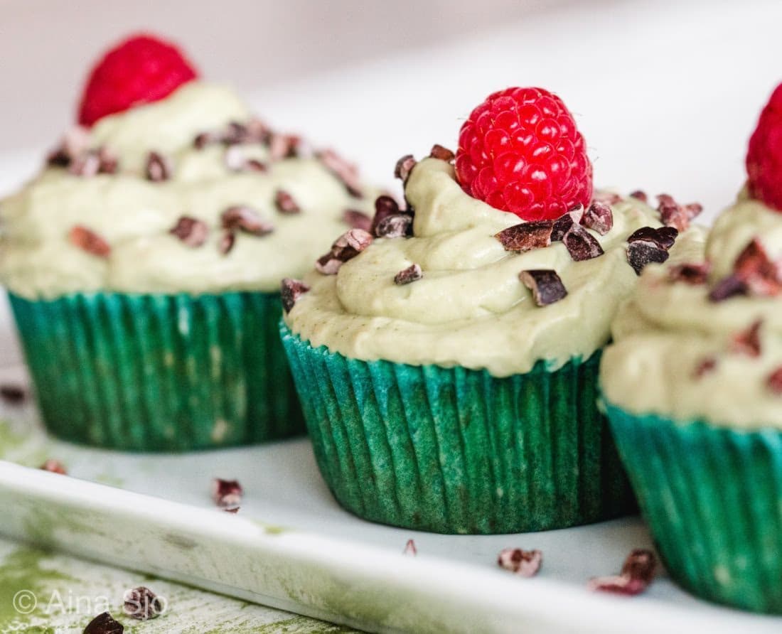 Lavkarbo Chia Cupcakes – ferdig rett