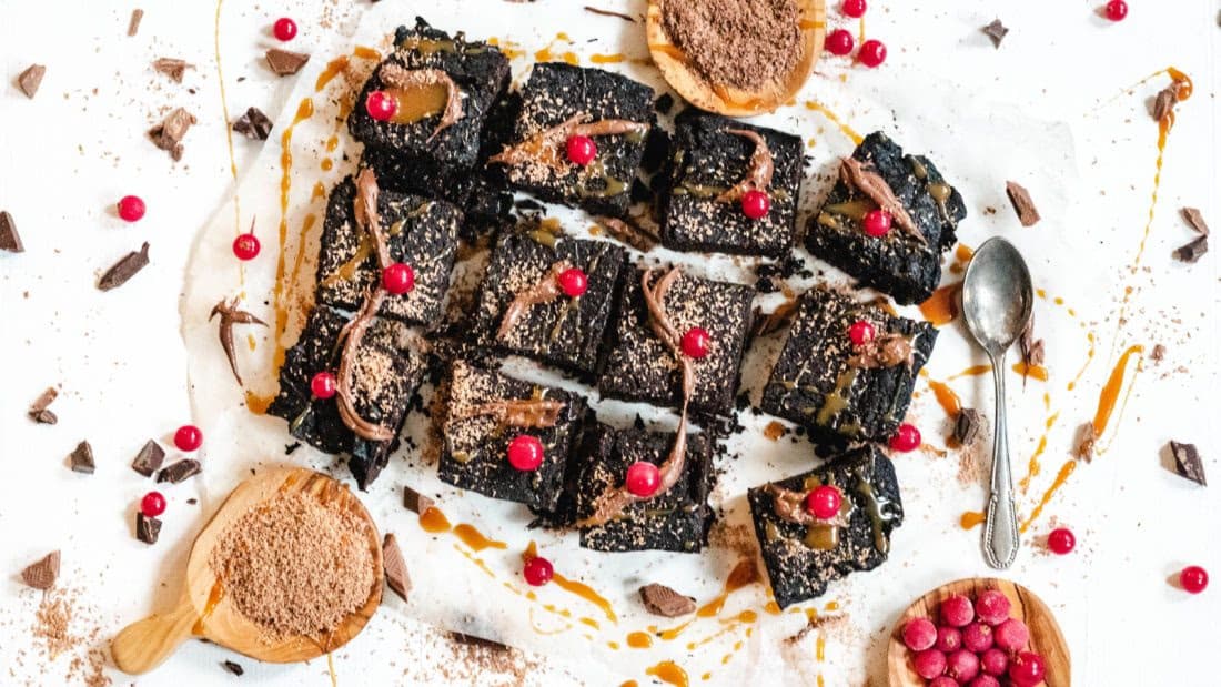 Saftige Lavkarbo Brownies – ferdig rett