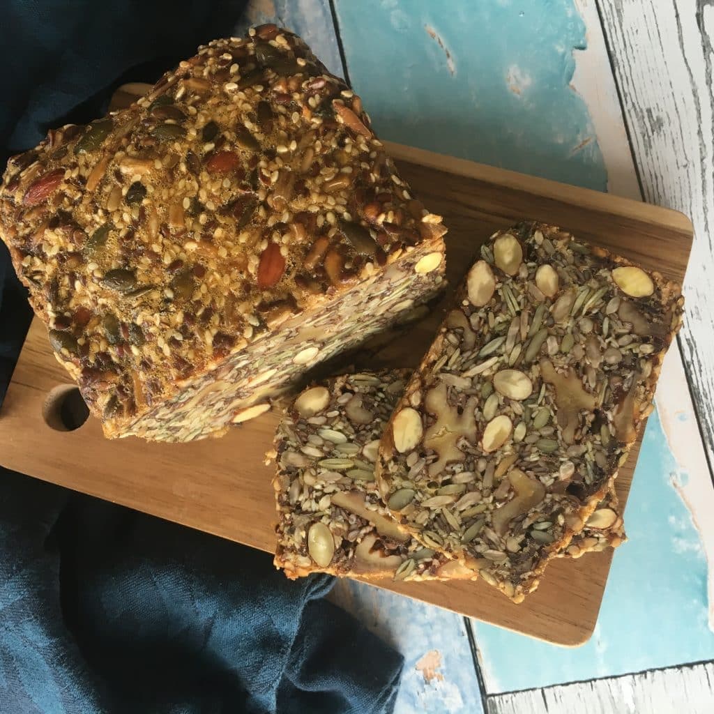 Steinalderbrød – ferdig rett