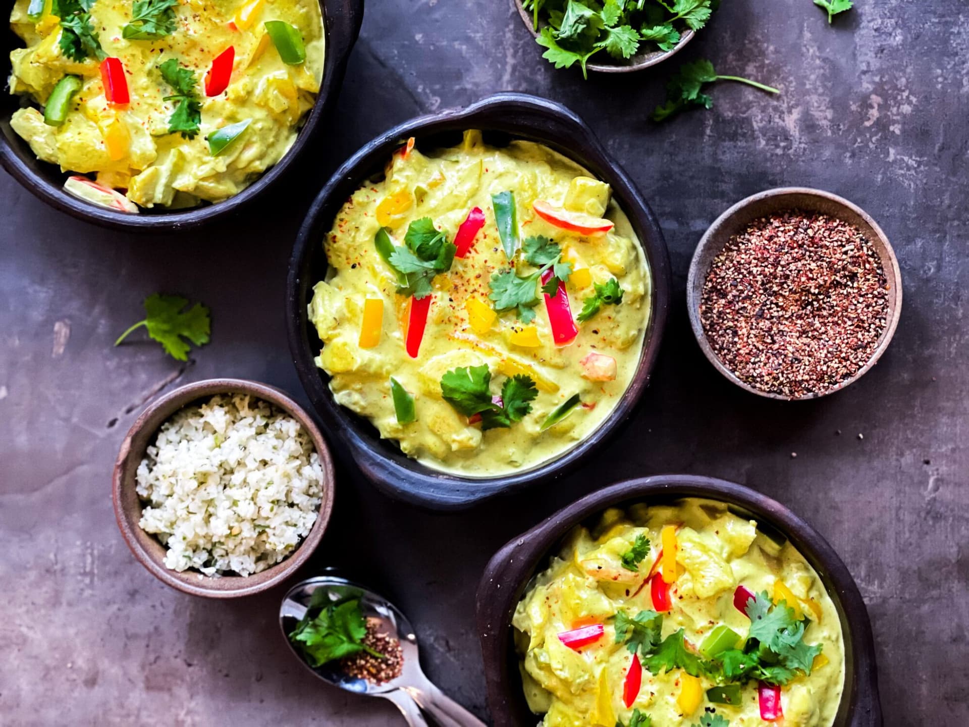 Suppe med kylling og karri – ferdig rett
