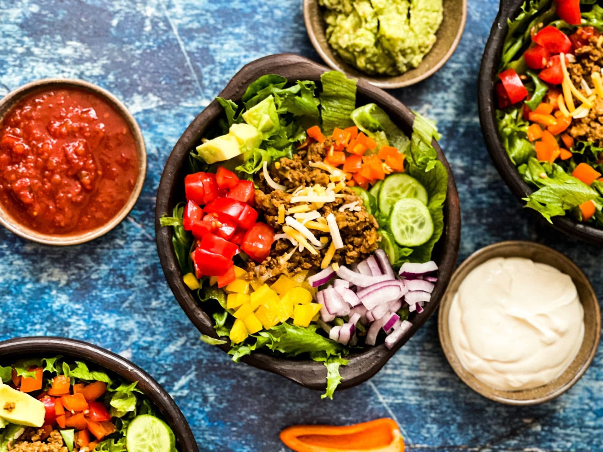 Tacobolle med hjemmelaget tacokrydder – ferdig rett