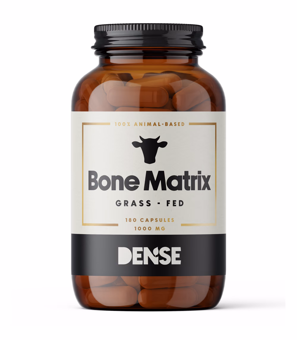 DENSE Bone Matrix – Kalsium & Benhelse, 180 kapsler