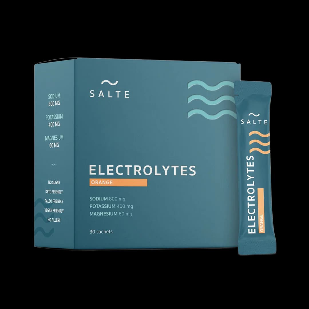 SALTE Elektrolytter – Appelsin – 30 Poser