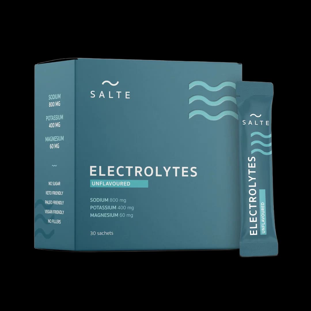 SALTE Elektrolytter – Uten smak – 30 Poser