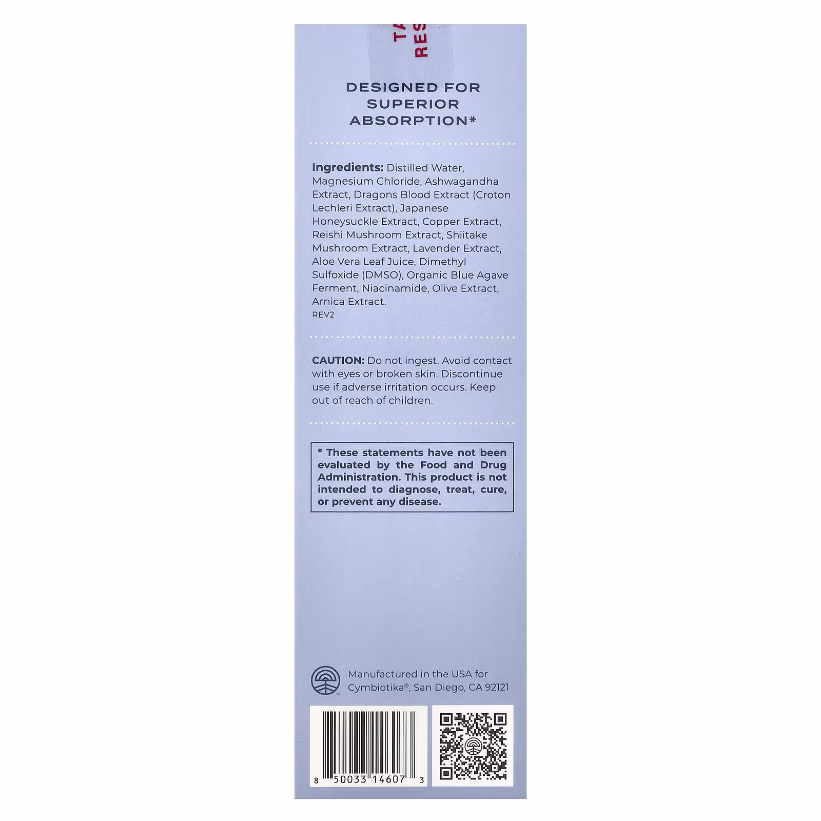 Cymbiotika Magnesium Oljespray – 100 ml – produktbilde 3