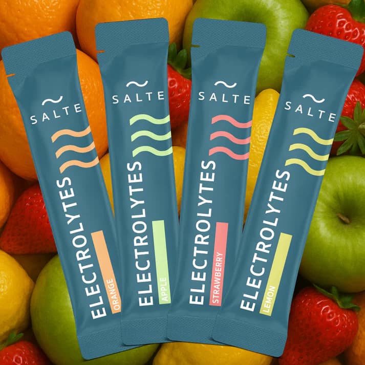 SALTE Elektrolytter – Variety Pack – 28 Poser med 4 Smaker – produktbilde 2