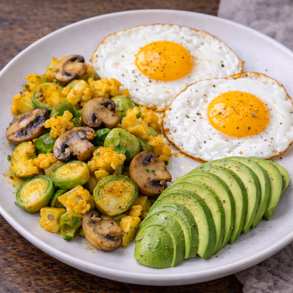 Enkel frokosttallerken