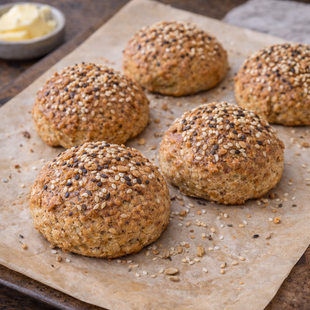 Lavkarbo rundstykker