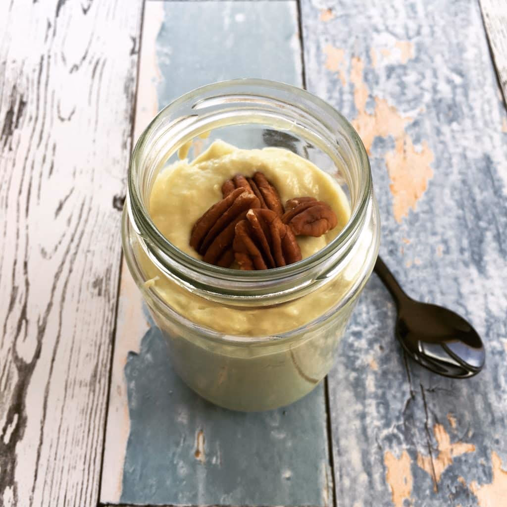 Avokadopudding med honning