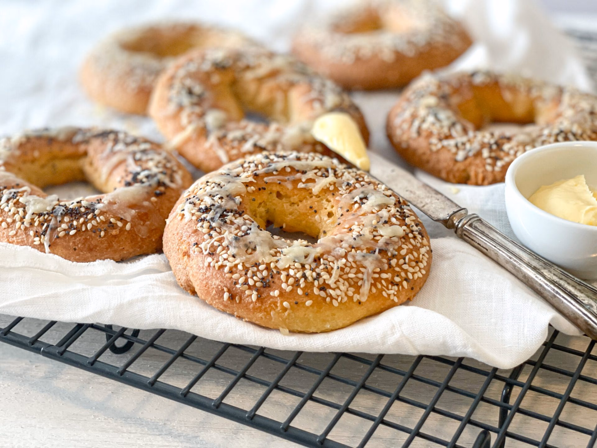 KETO glutenfri Ostehorn