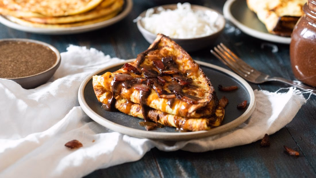 Ketopannekaker med Sjokolade og Karamell – Enkle og Digge