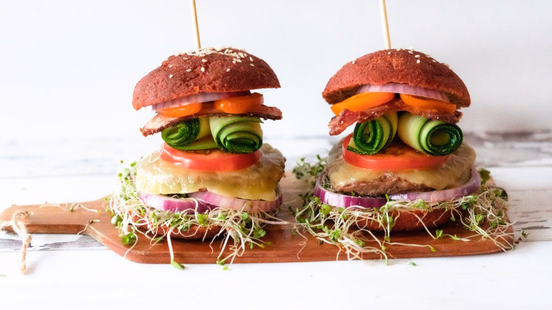 Lavkarbo Rødbete Miniburgerbrød