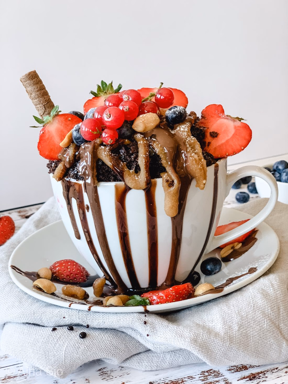 Lavkarbo Sjokoladekake i Kopp på 5 Minutter!