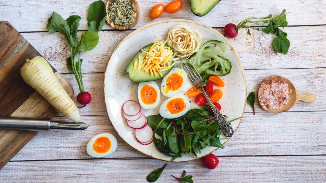 Protein tallerken med pastinakk og reddik