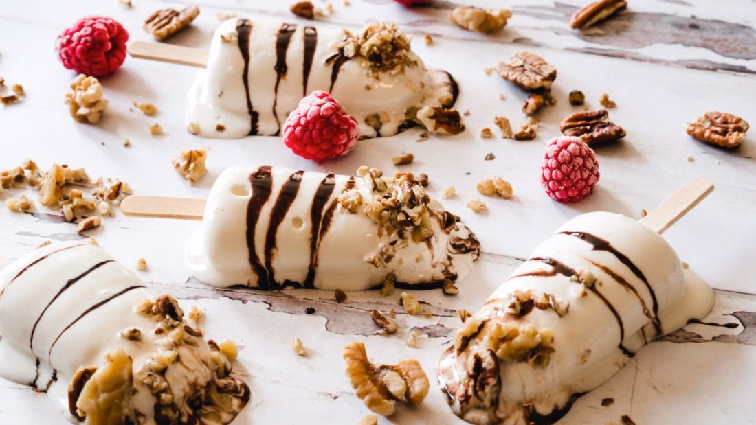 Sjokoladetrukket Vaniljeis