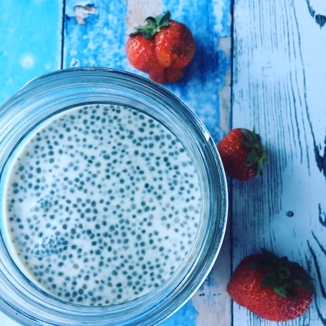 Søt lavkarbo chiapudding