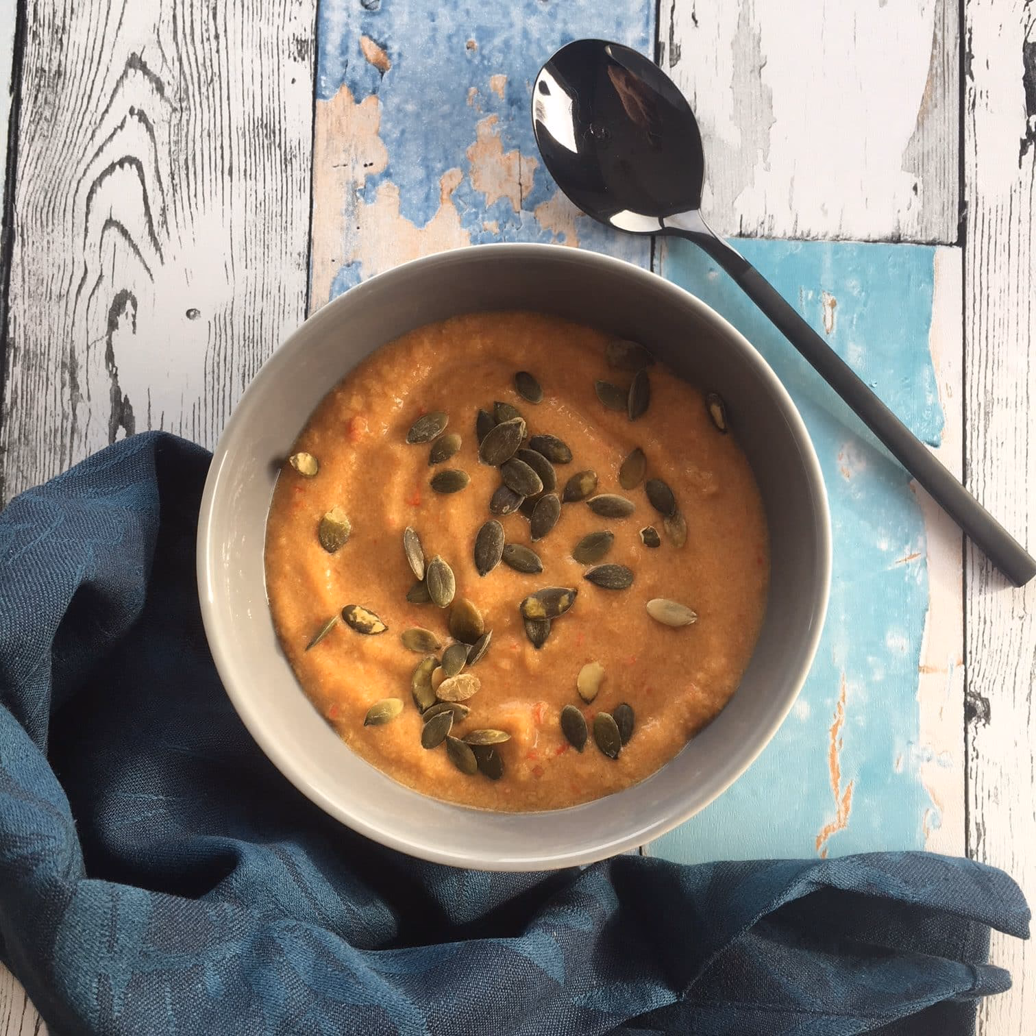 Sterk gulrotsuppe med kraft