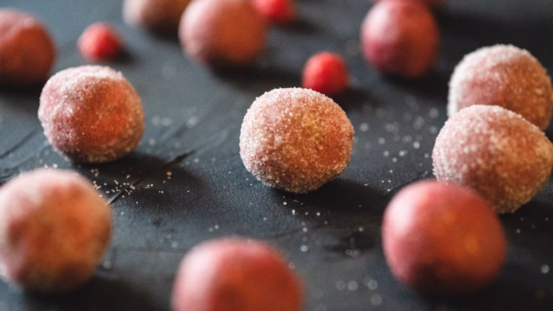 Sukkerfrie Bringebærkuler